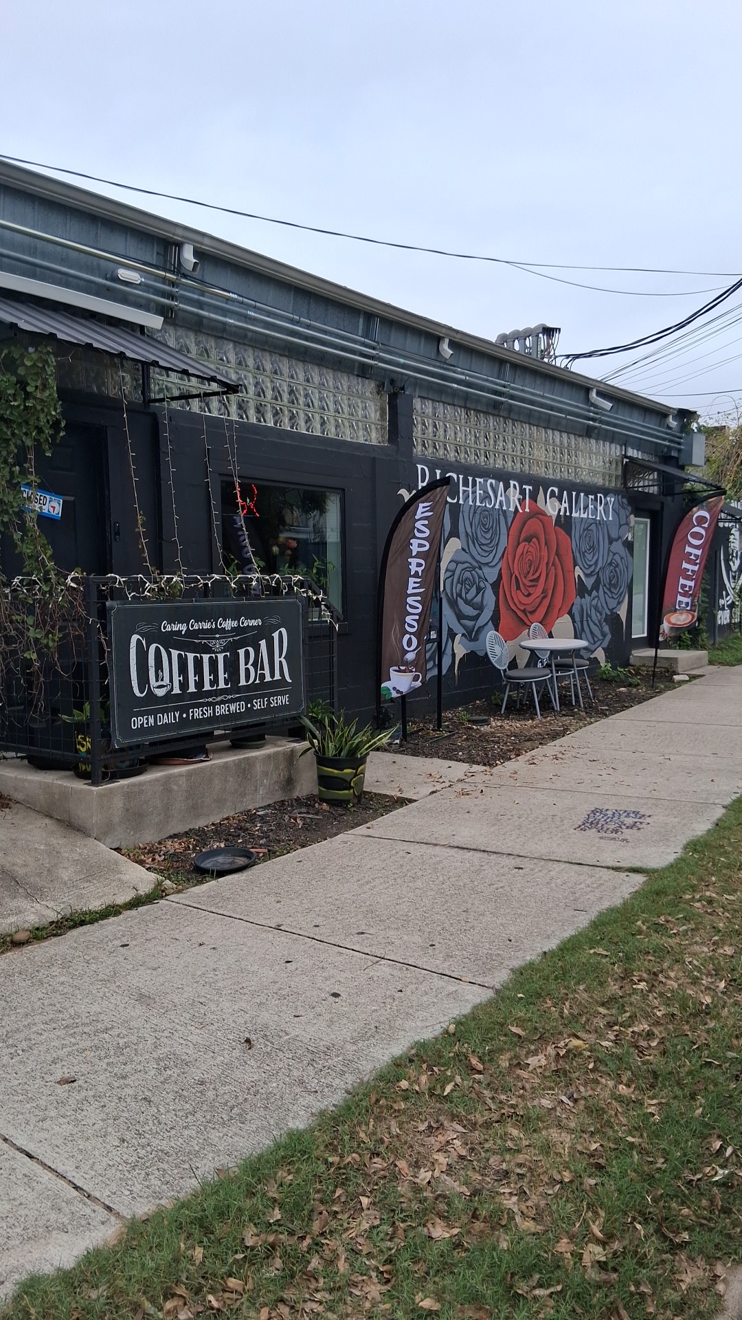 Caring Carrie's Coffee Corner interior