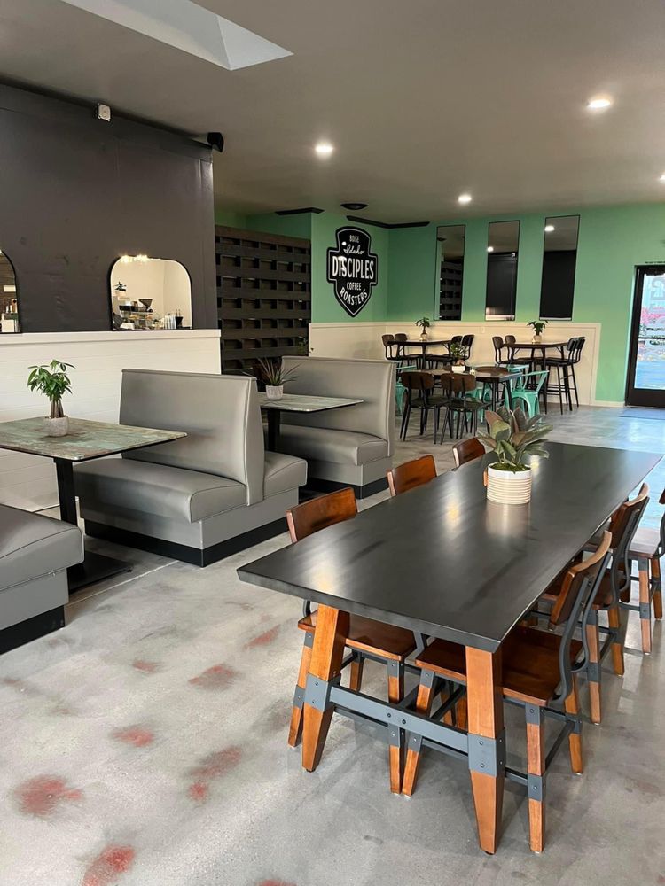 Disciples Coffee Roasters interior