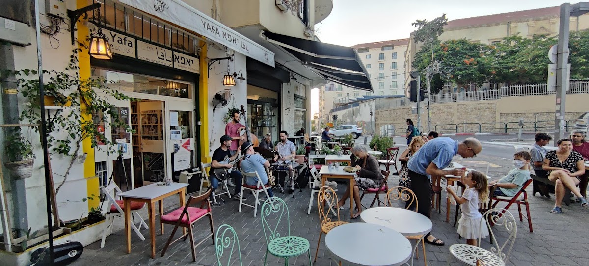 Yafa Cafe interior