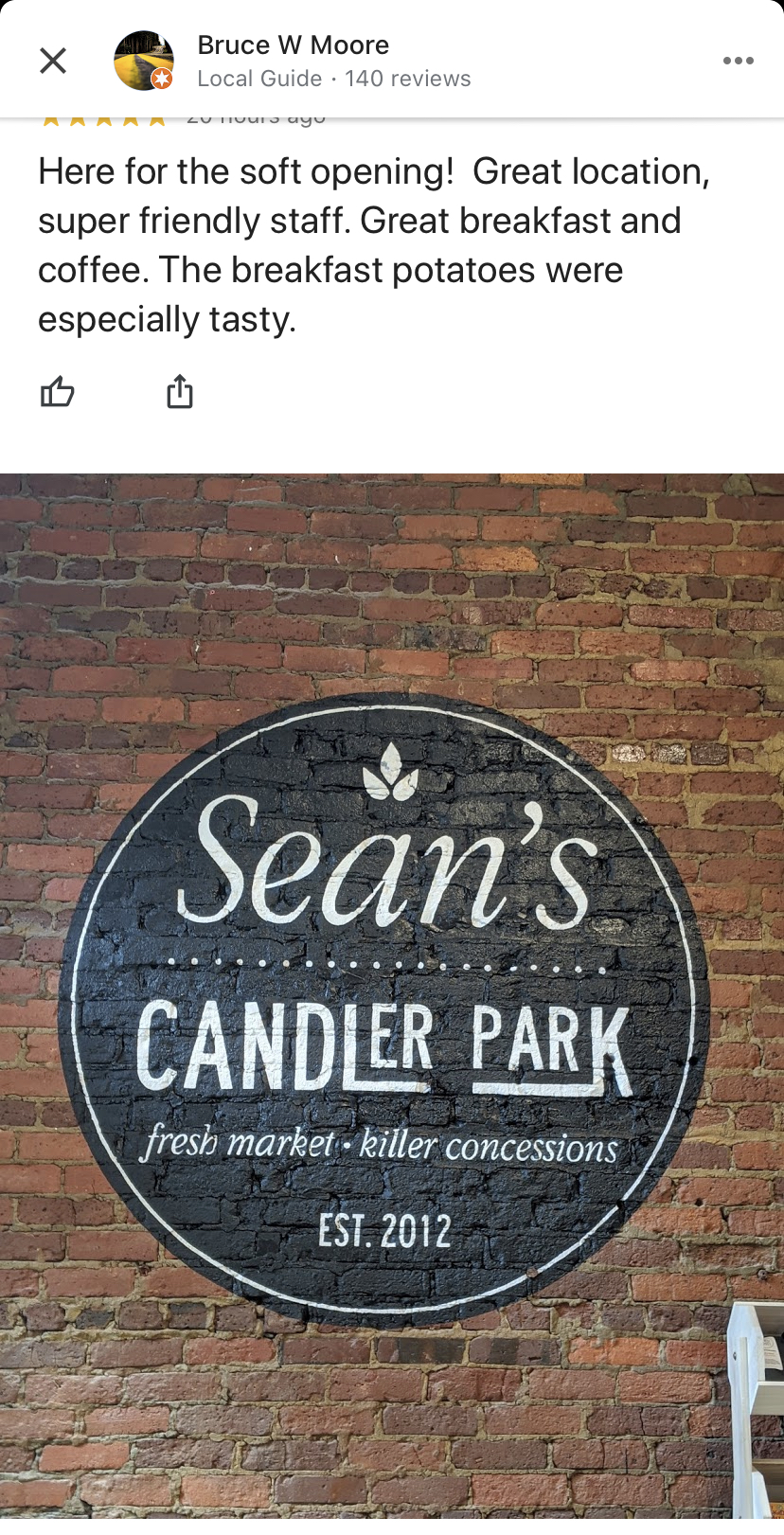 Photo of Sean's Candler Park