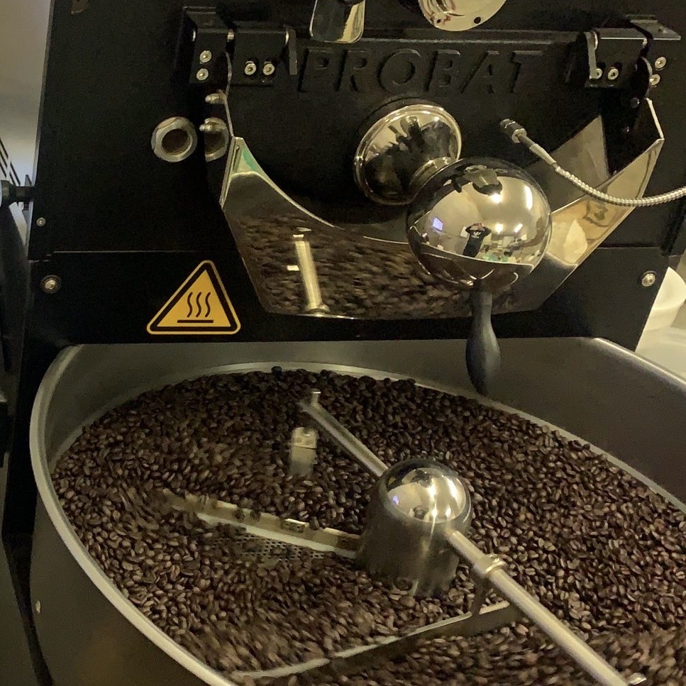 subterra coffee interior
