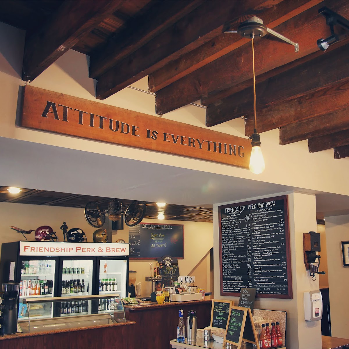 Friendship Perk and Brew interior