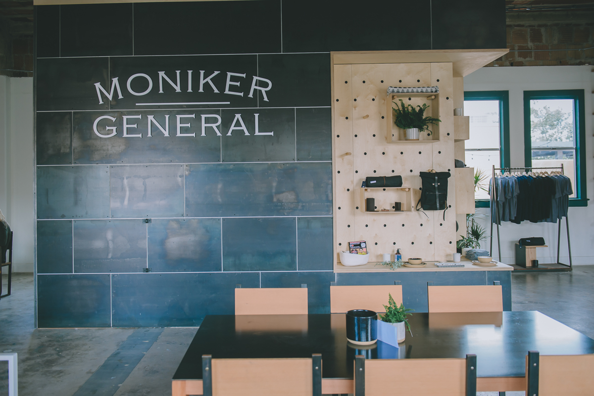 Moniker Coffee Co. interior