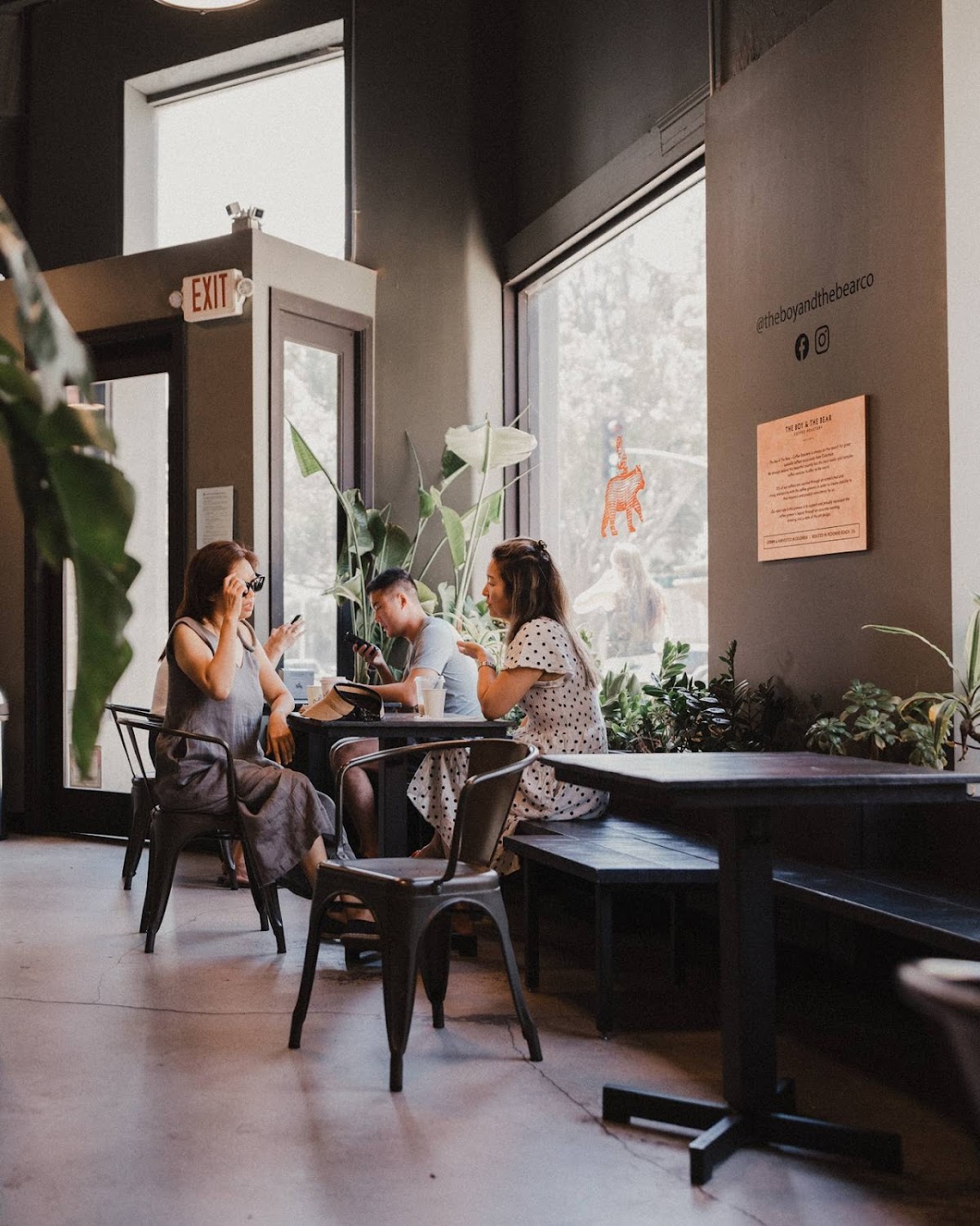 The Boy & The Bear - Coffee Roastery interior