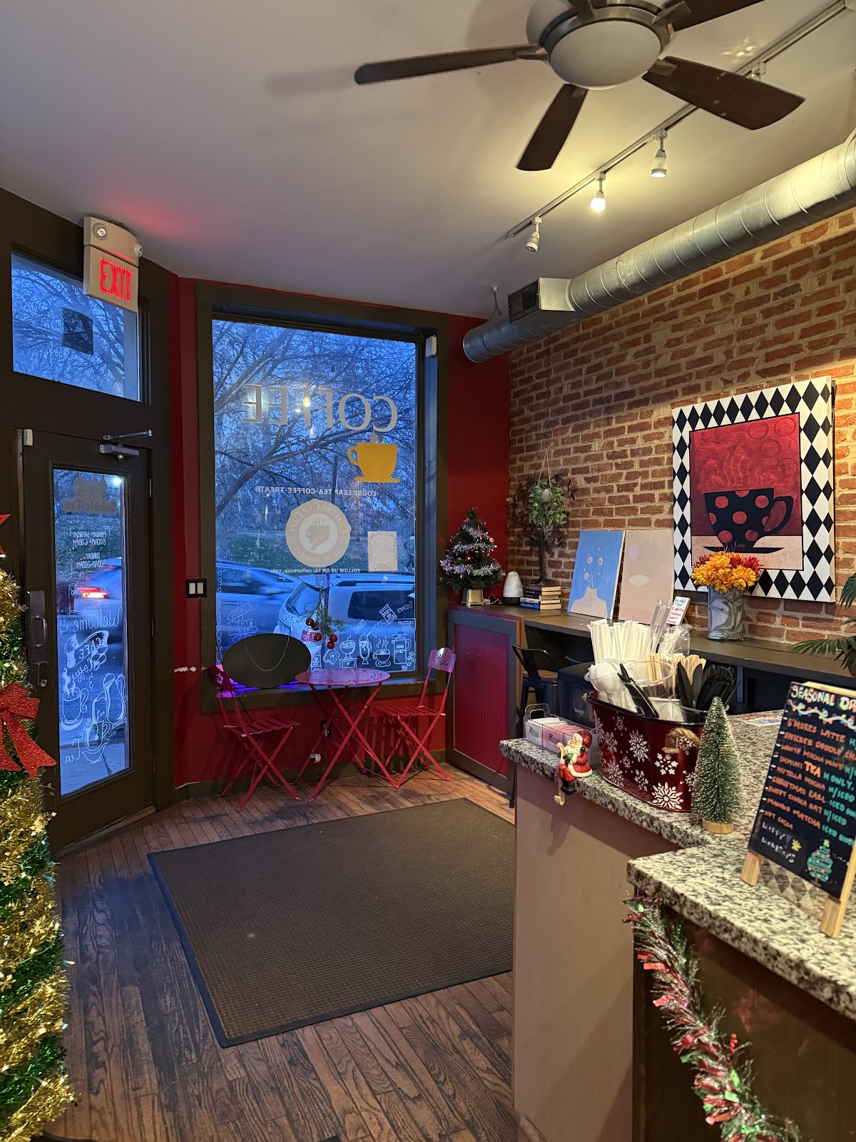 Culture Cup Cafe interior
