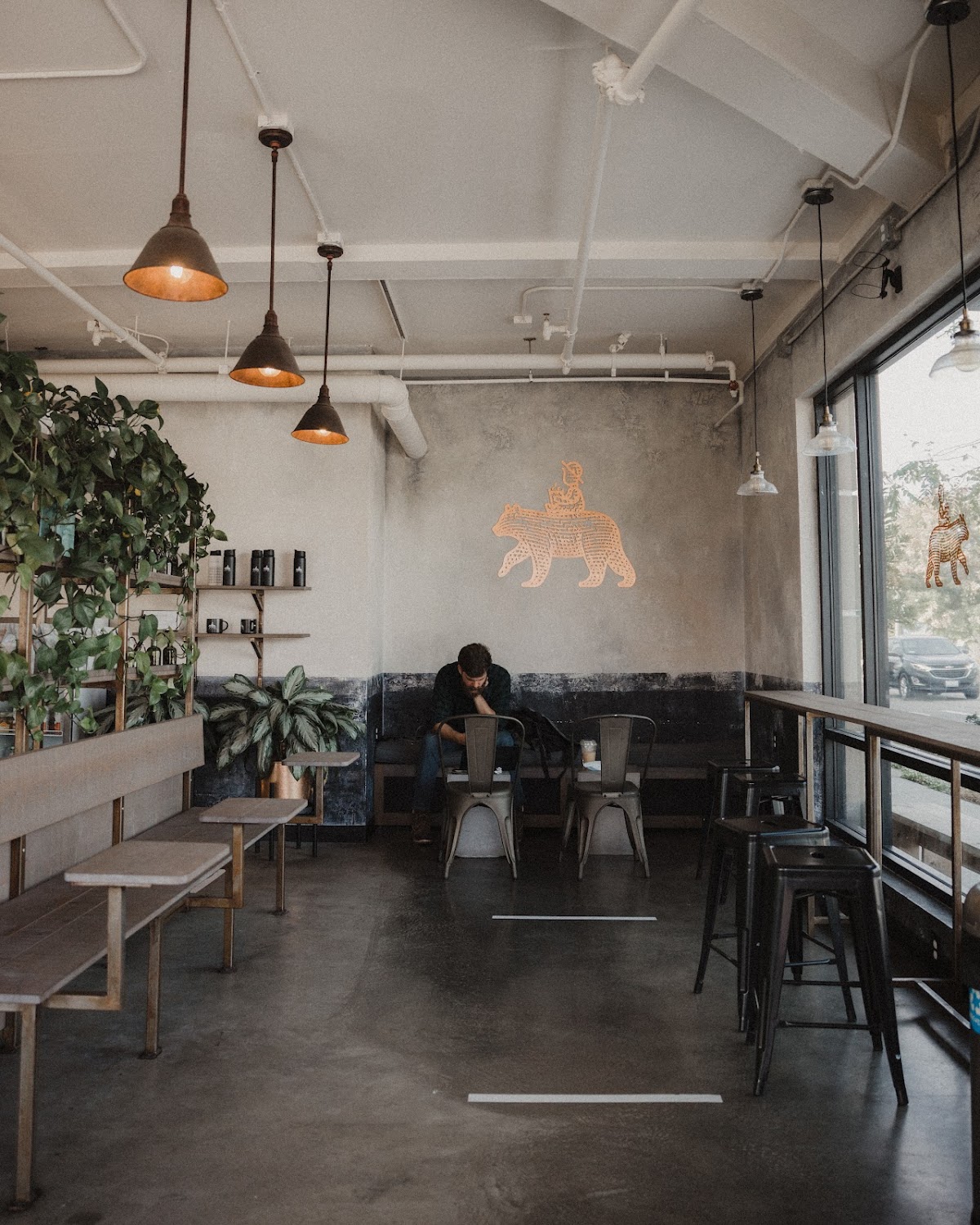 The Boy & The Bear - Coffee Roastery interior