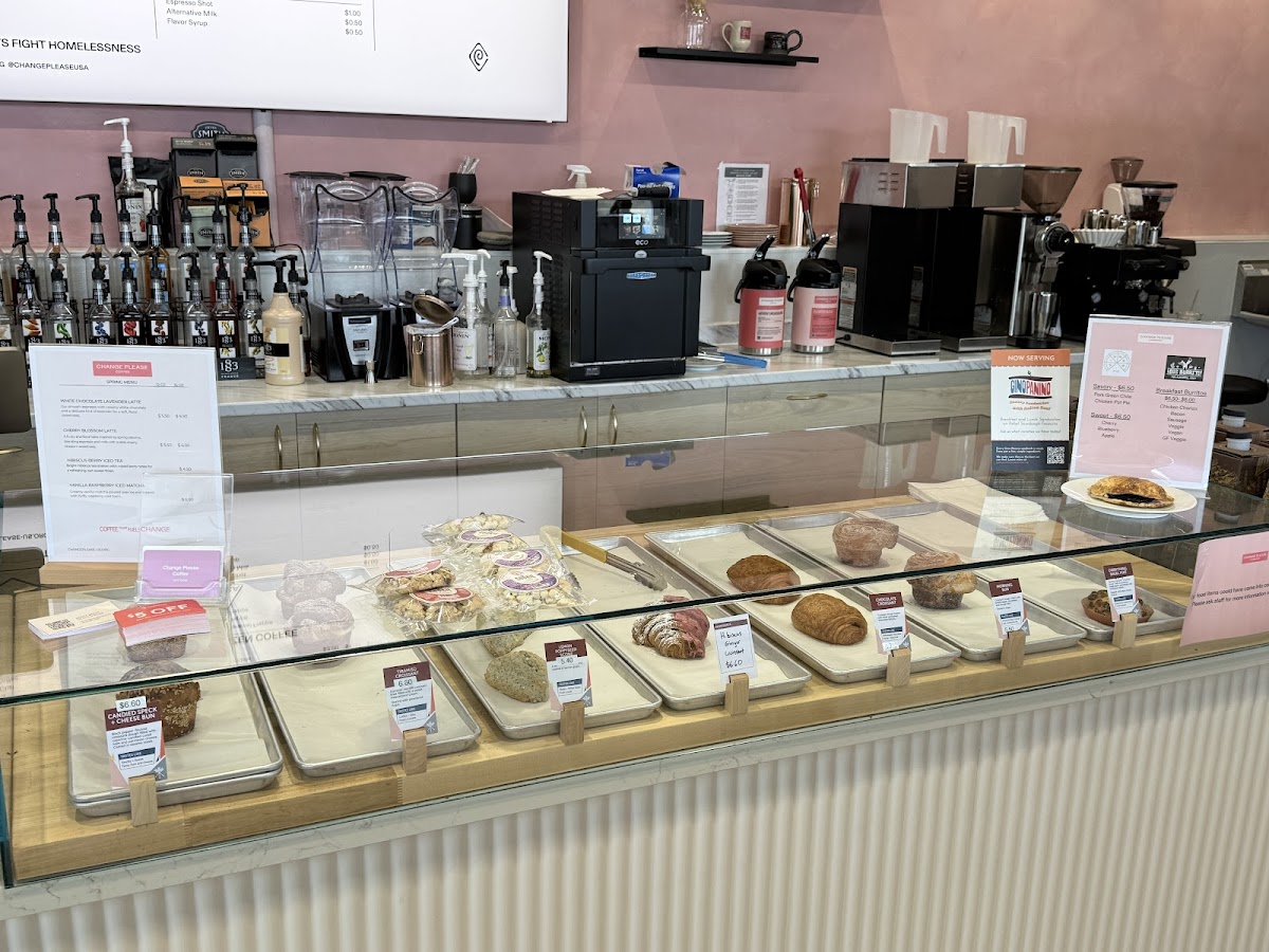 Change Please Coffee interior