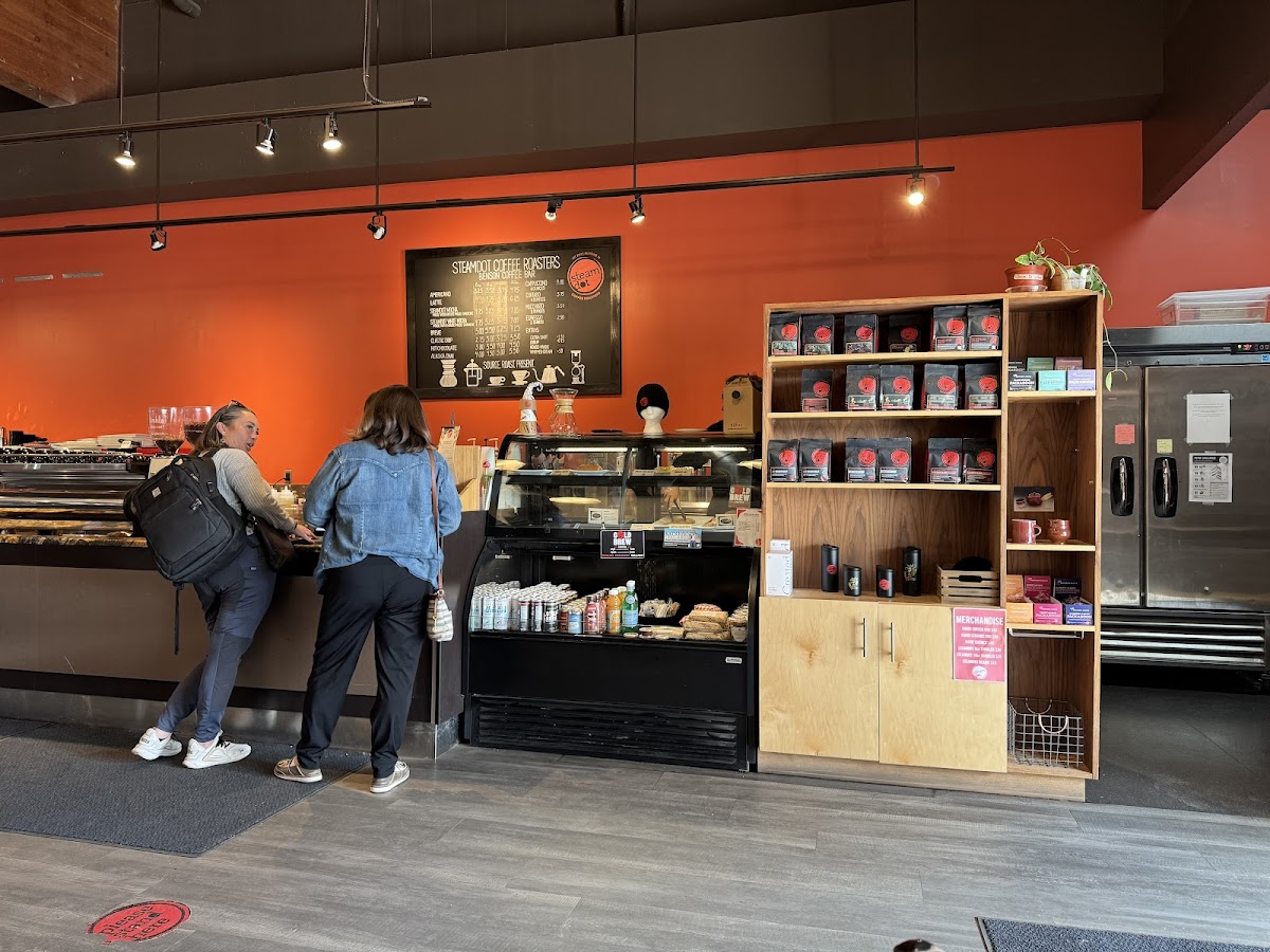 SteamDot Coffee Benson Bar interior