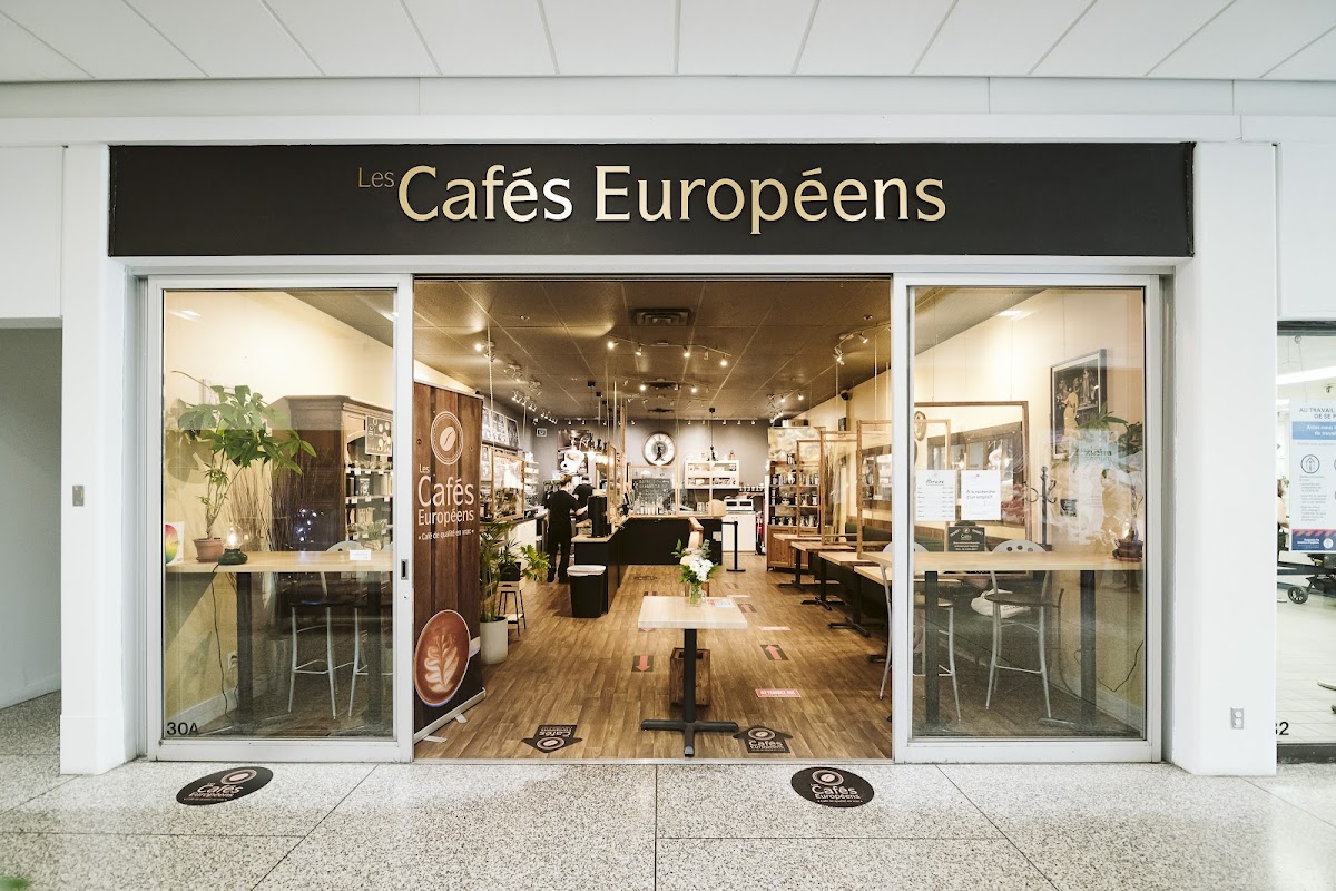 Les Cafés Européens interior