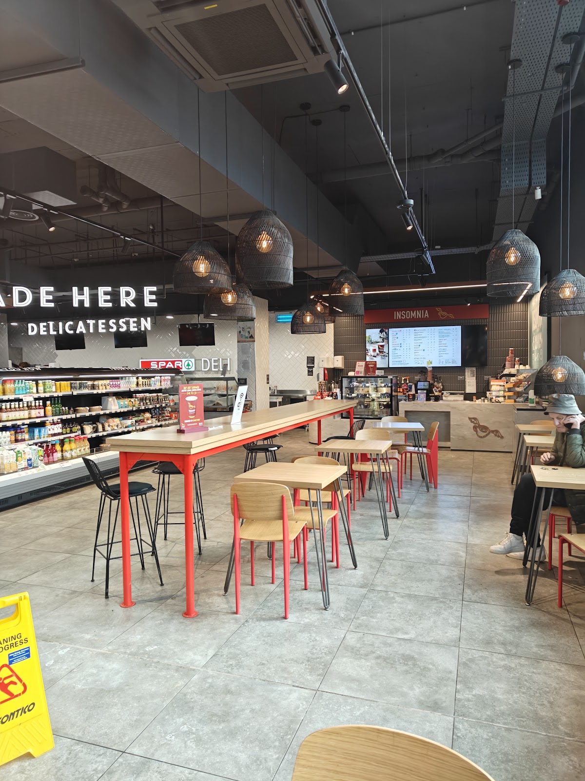 Insomnia Coffee Company interior