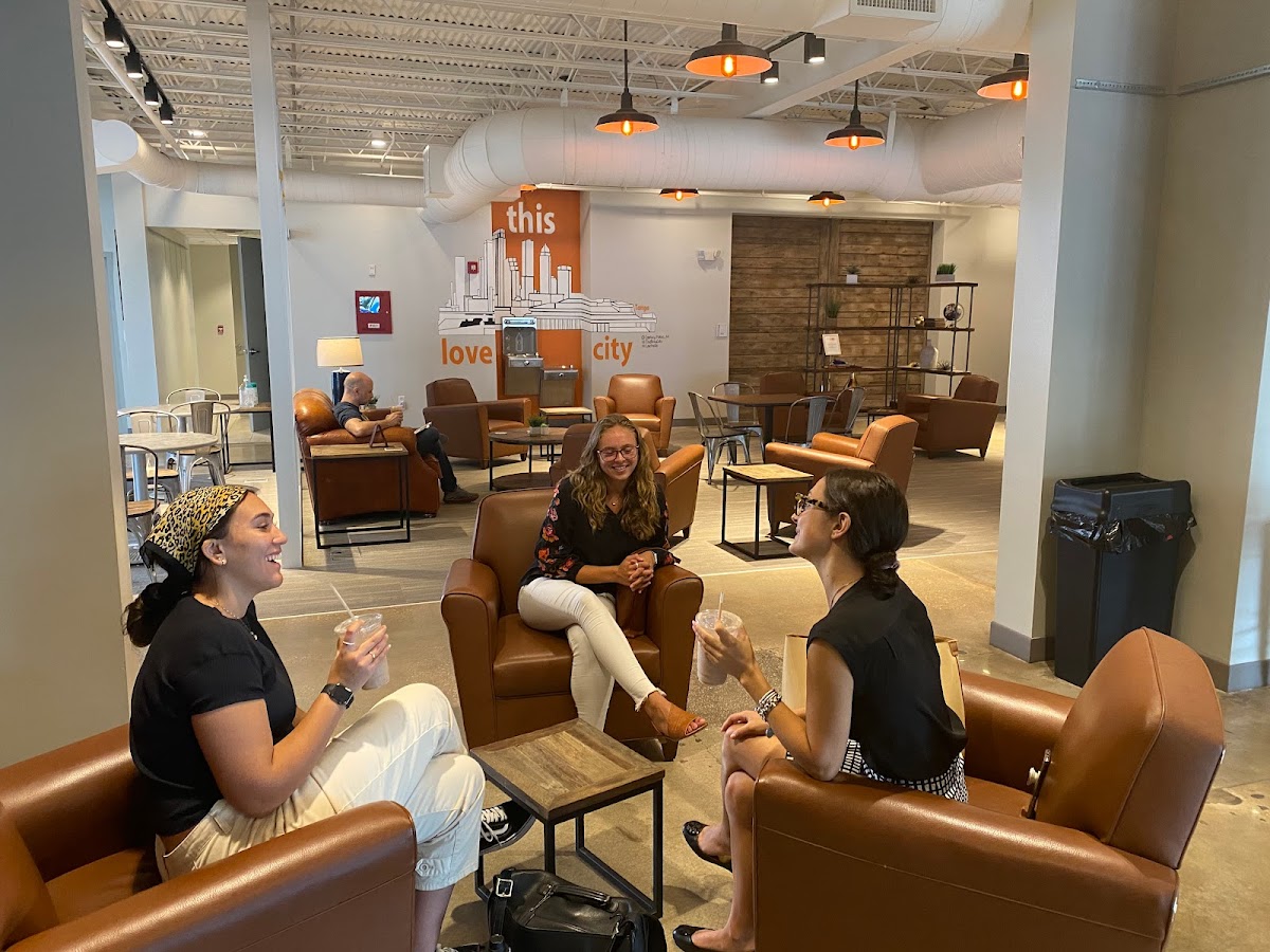 The Portico Cafe interior