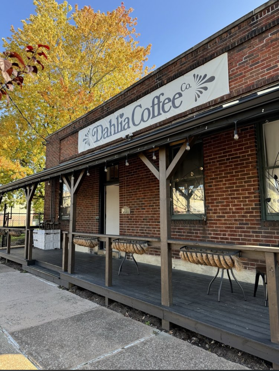 Dahlia Coffee Co interior