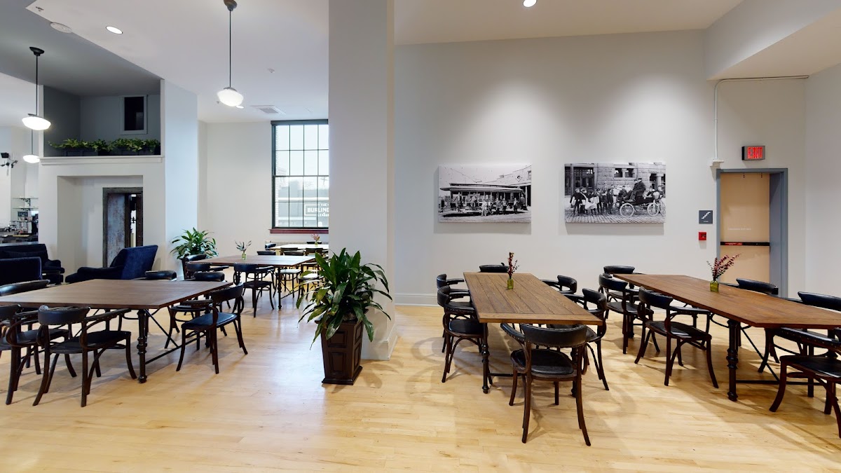 Cafe Postale interior