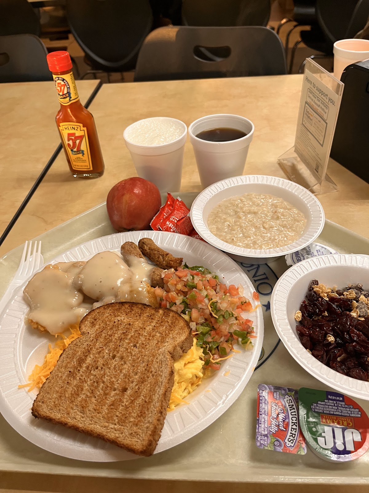 Slagel Dining Facility interior