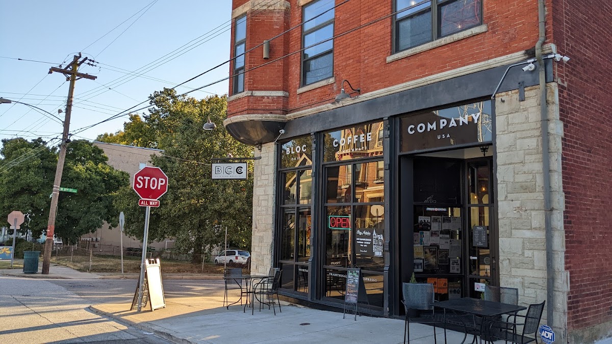 BLOC Coffee Company interior