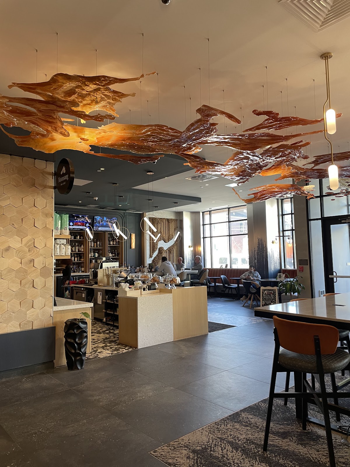 Moonsong Bar + Cafe interior