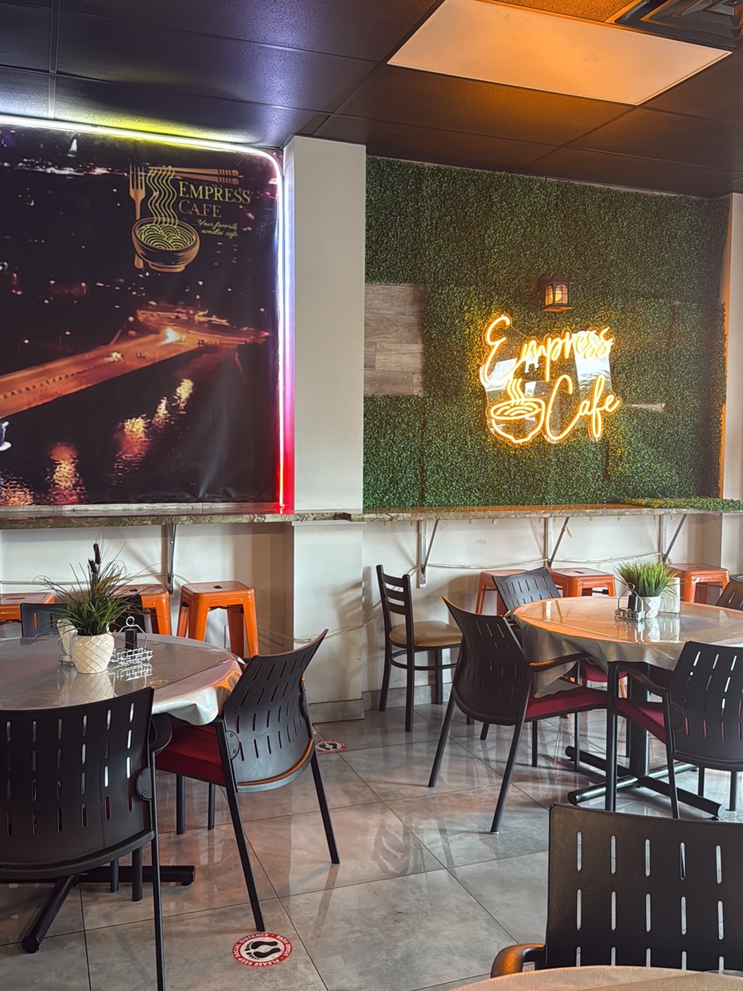 Empress Cafe USA interior