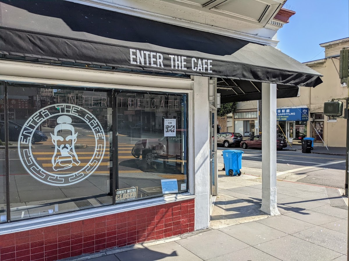 Enter The Cafe interior