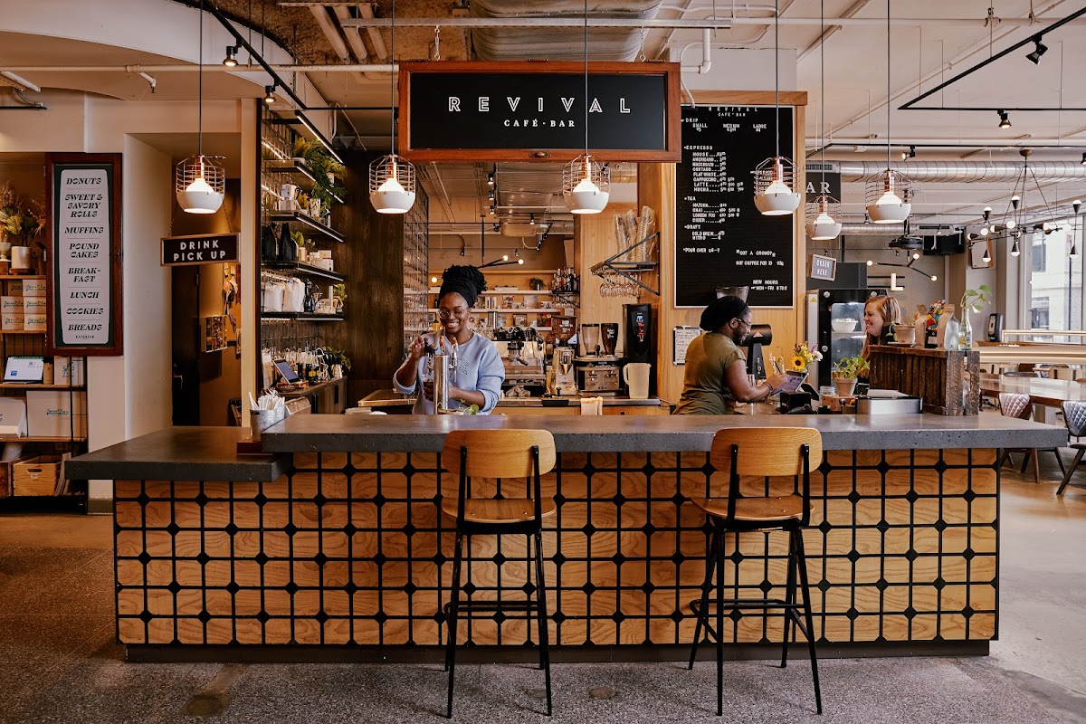 Revival Cafe interior