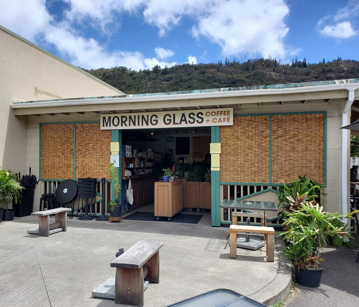 Morning Glass Coffee interior