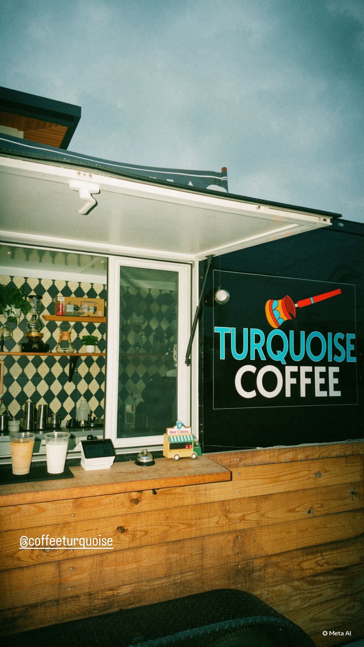 Turquoise Coffee interior