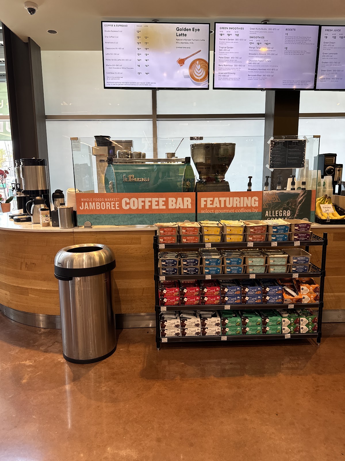WFM Coffee and Juice Bar interior