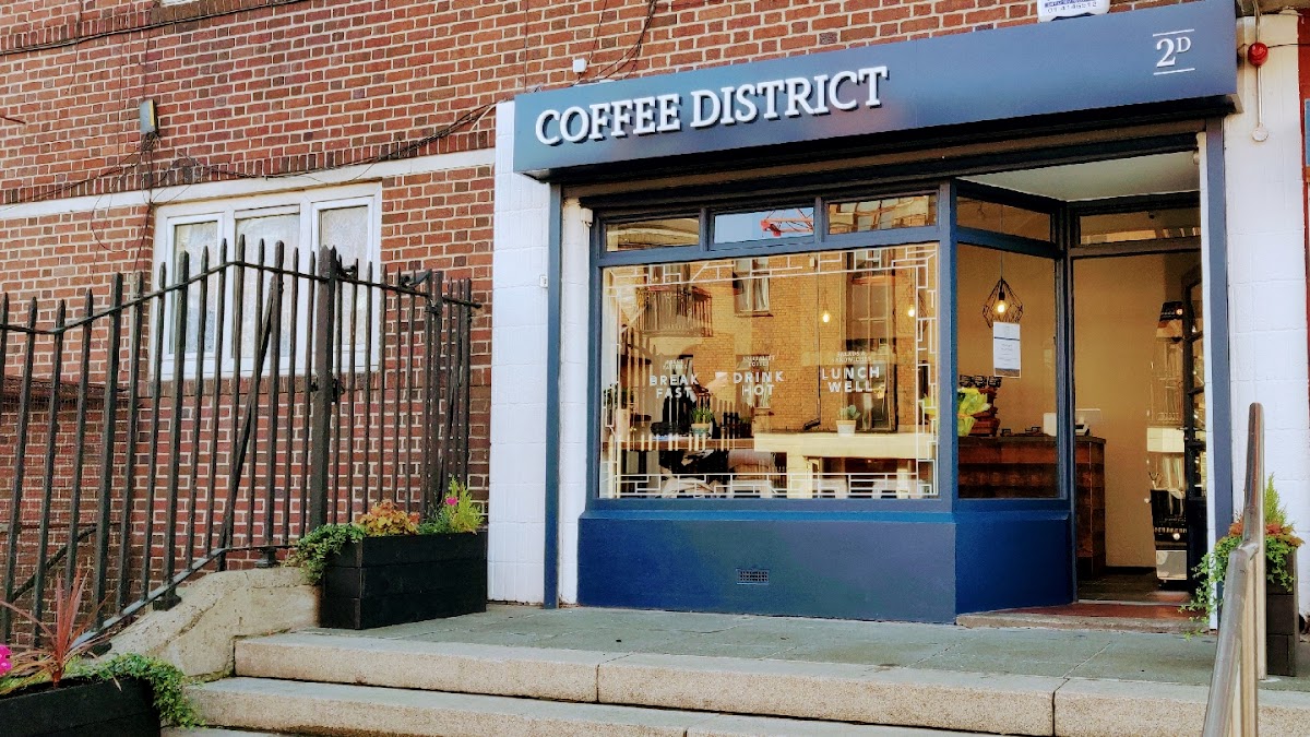 Coffee District interior