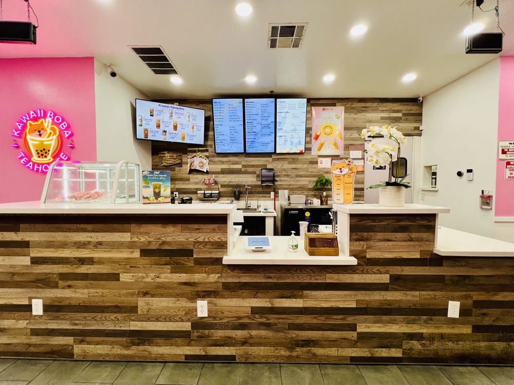 Kawaii Boba Teahouse interior