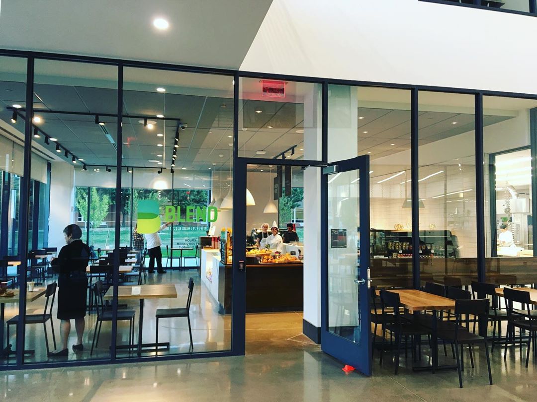 Blend Cafe and Bakery interior