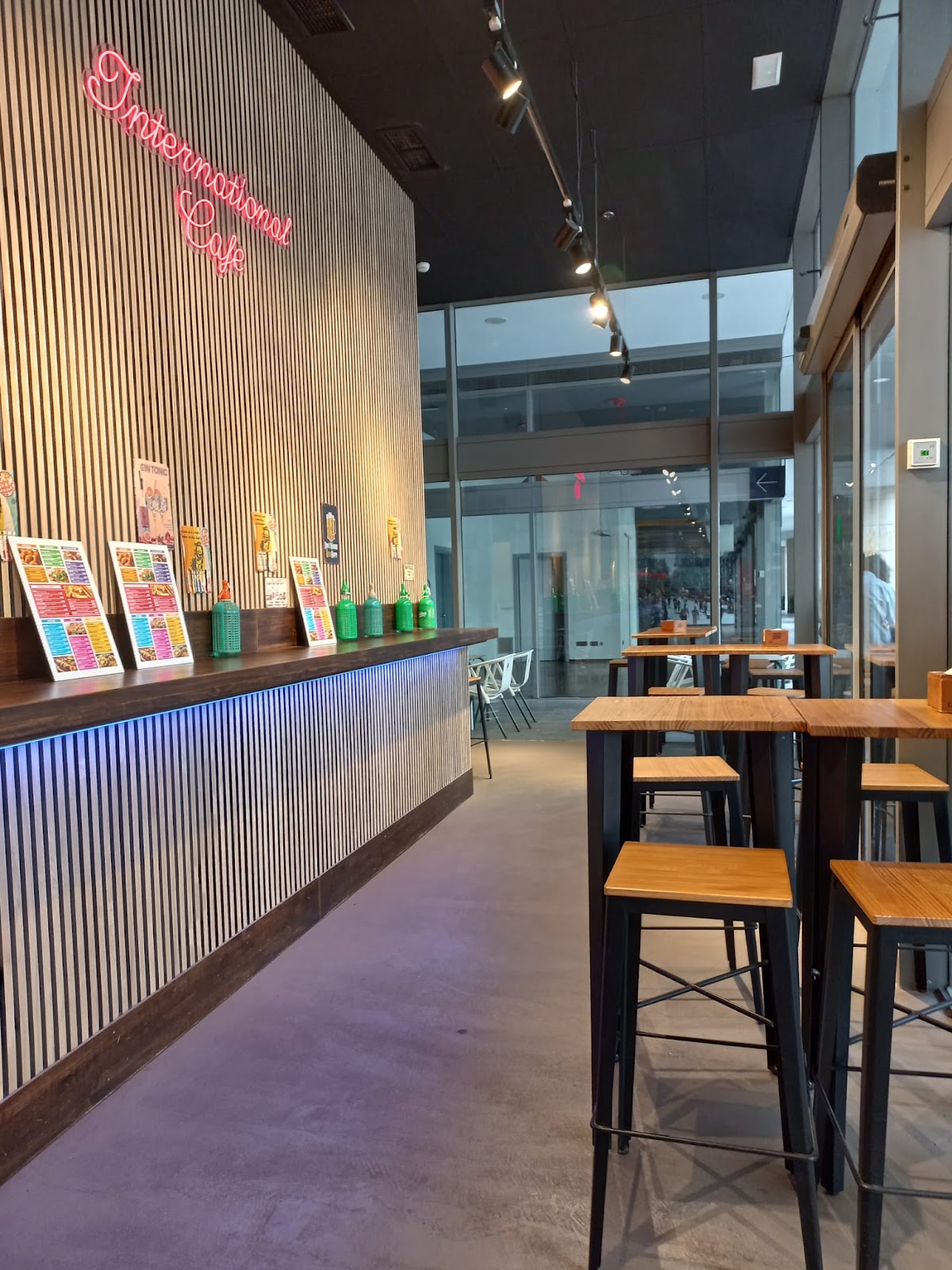 International Café interior