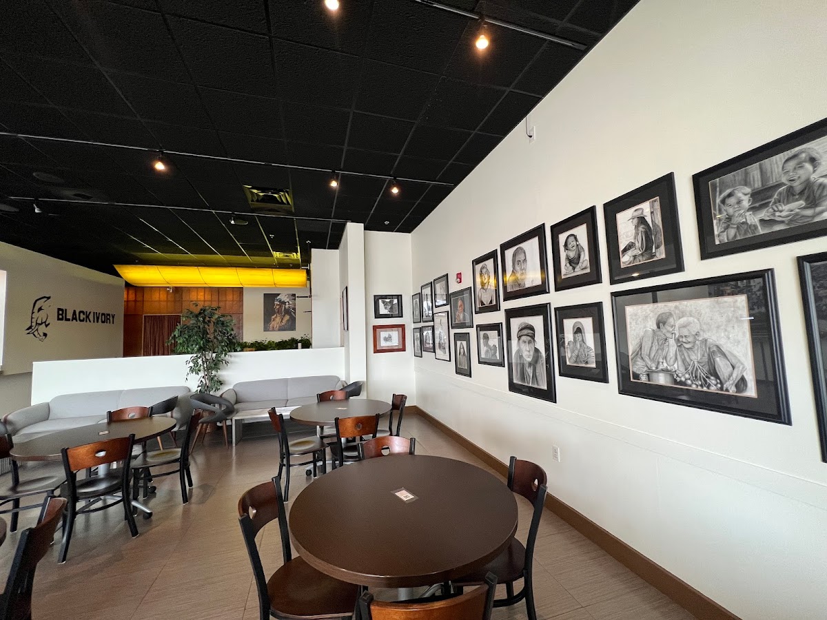 Black Ivory Cafe interior