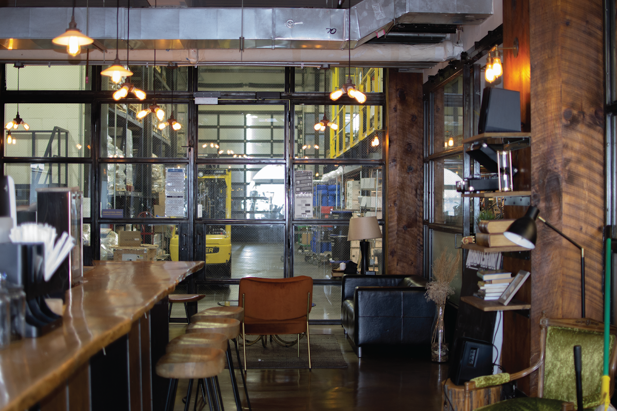 Cafe Here interior