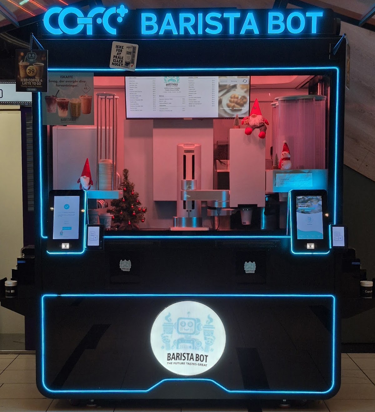 BaristaBot interior