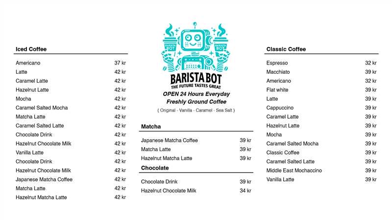 Photo of BaristaBot