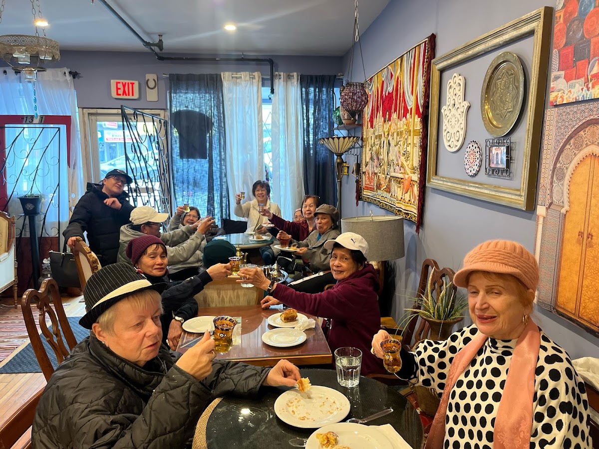 Casbah de Vancouver tea and art interior