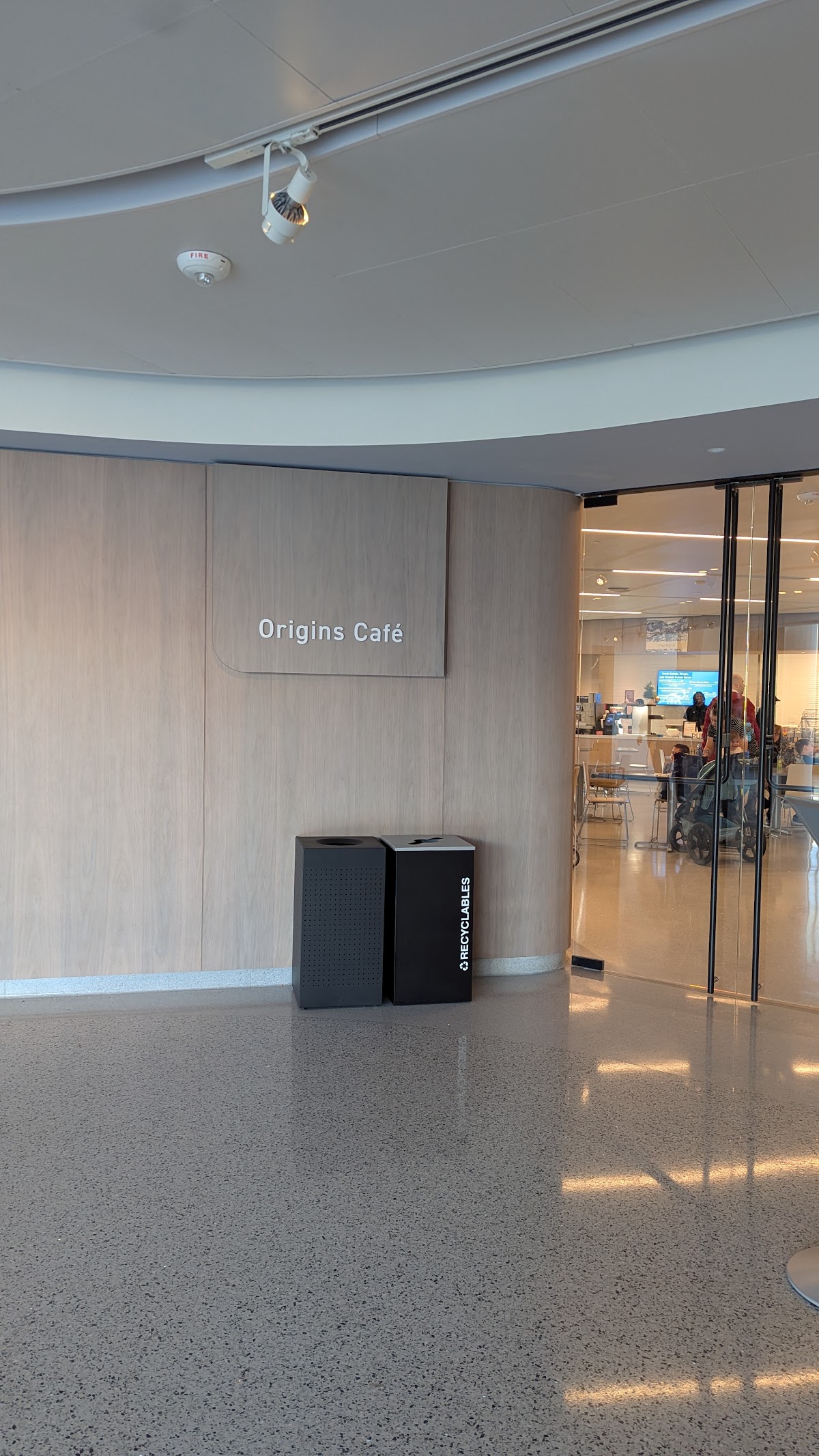 Origins Cafe interior