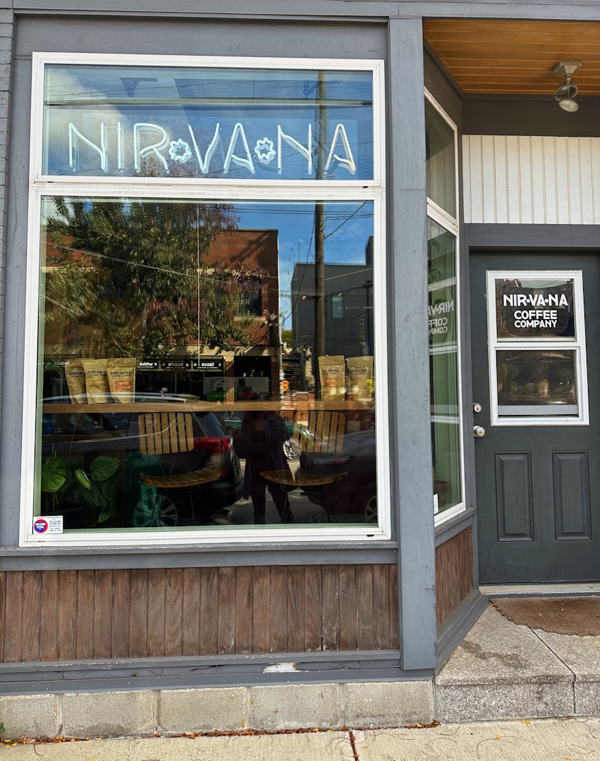 Nirvana Coffee Company interior