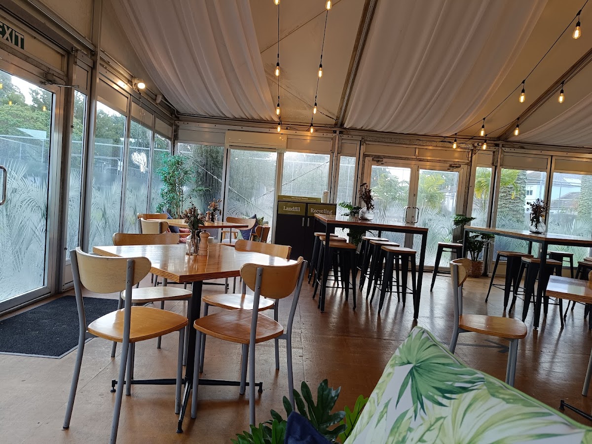 The Greenhouse Cafe interior