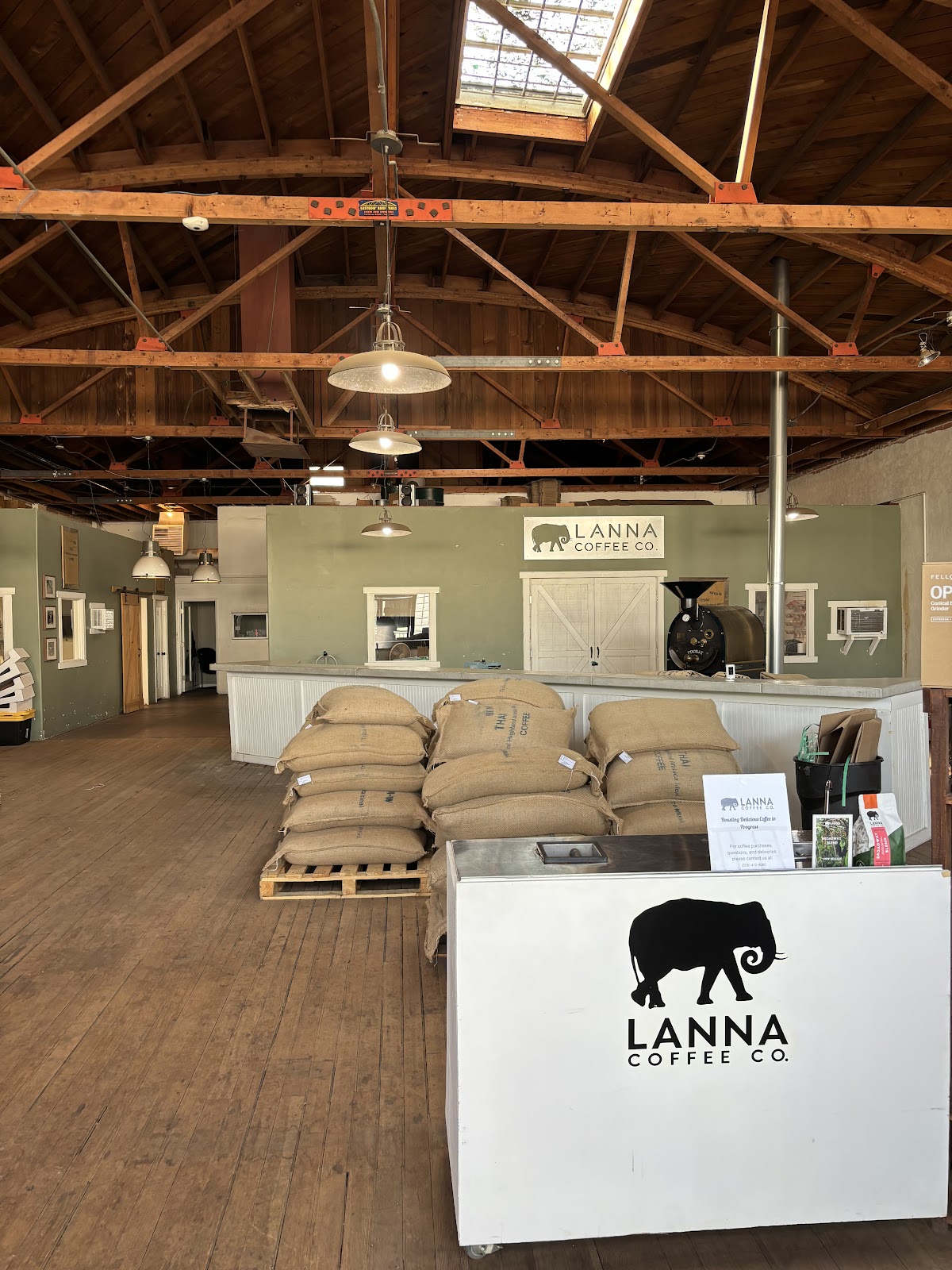 Lanna Coffee Company interior