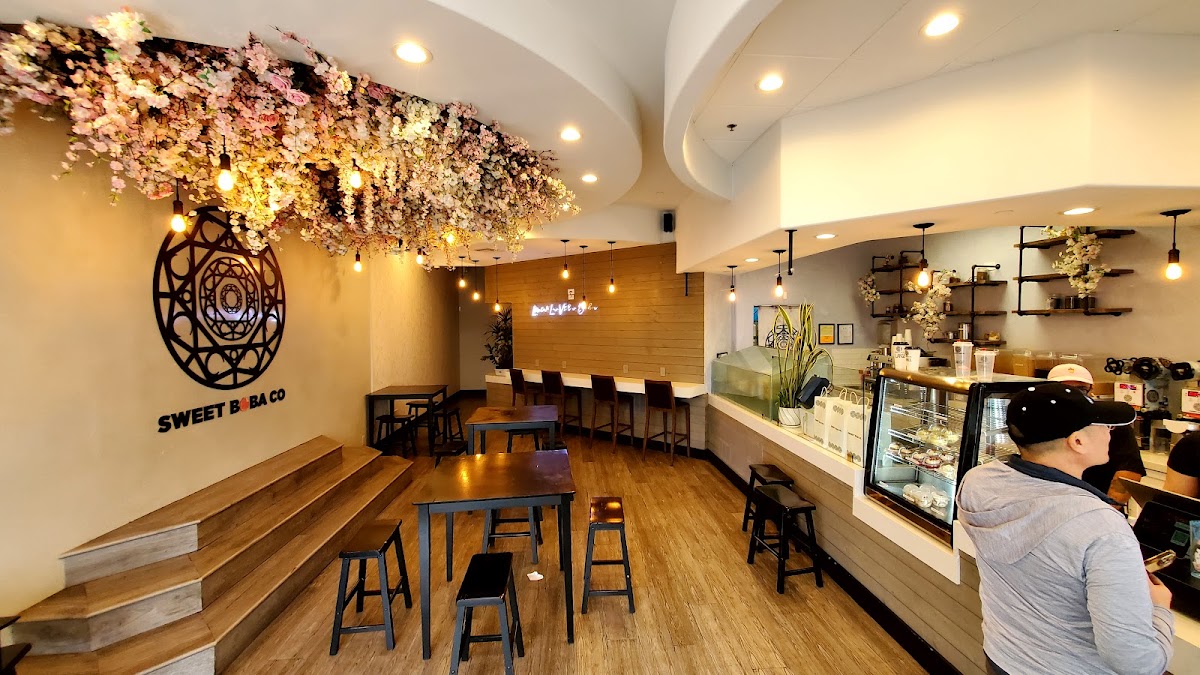 Sweet Boba Co. interior