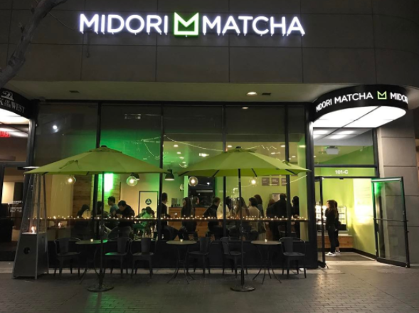 Midori Matcha Cafe interior