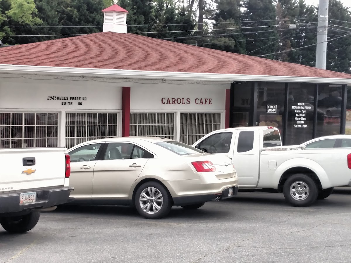 Carol's Cafe interior