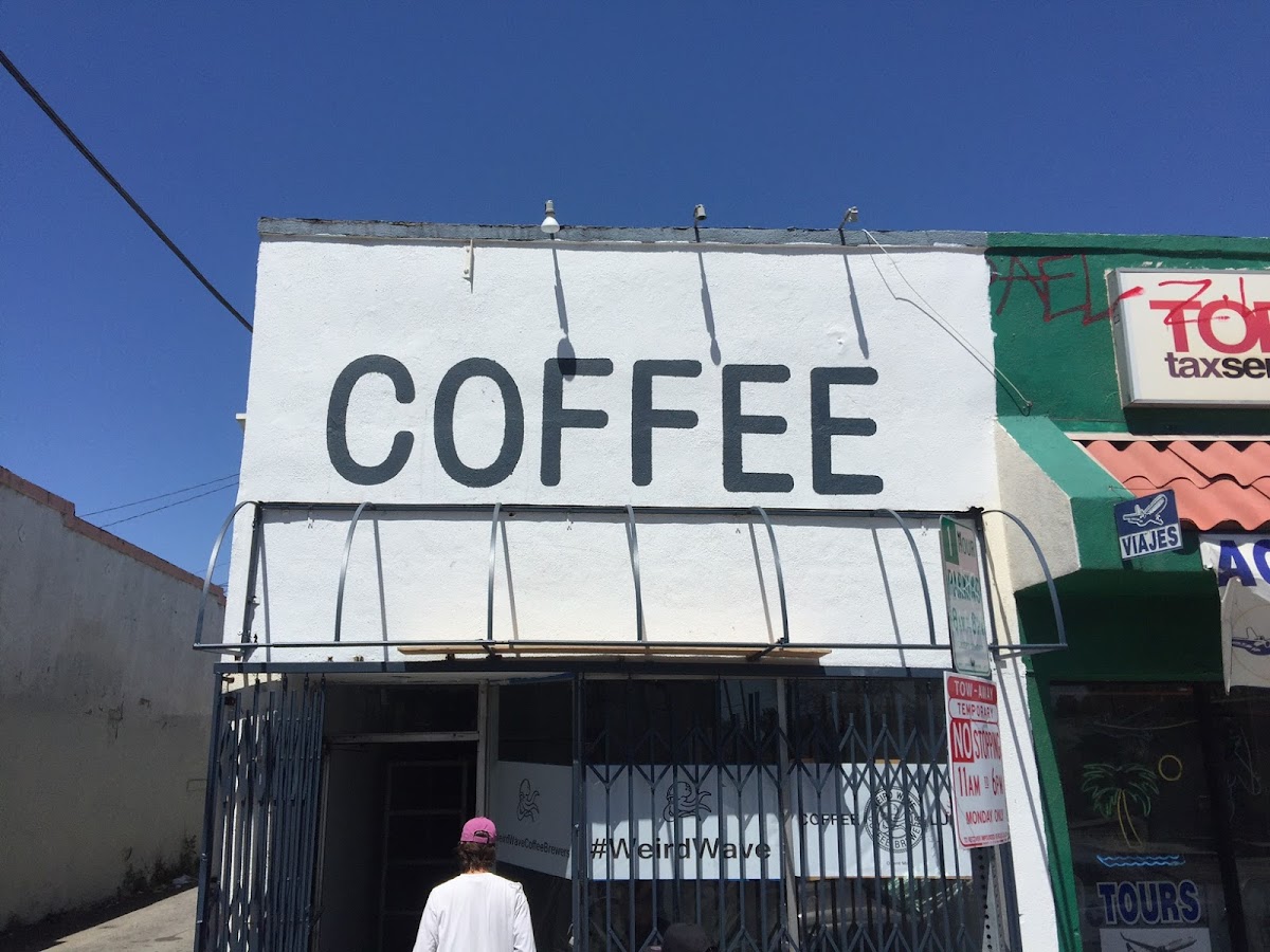 Weird Wave Coffee Brewers interior