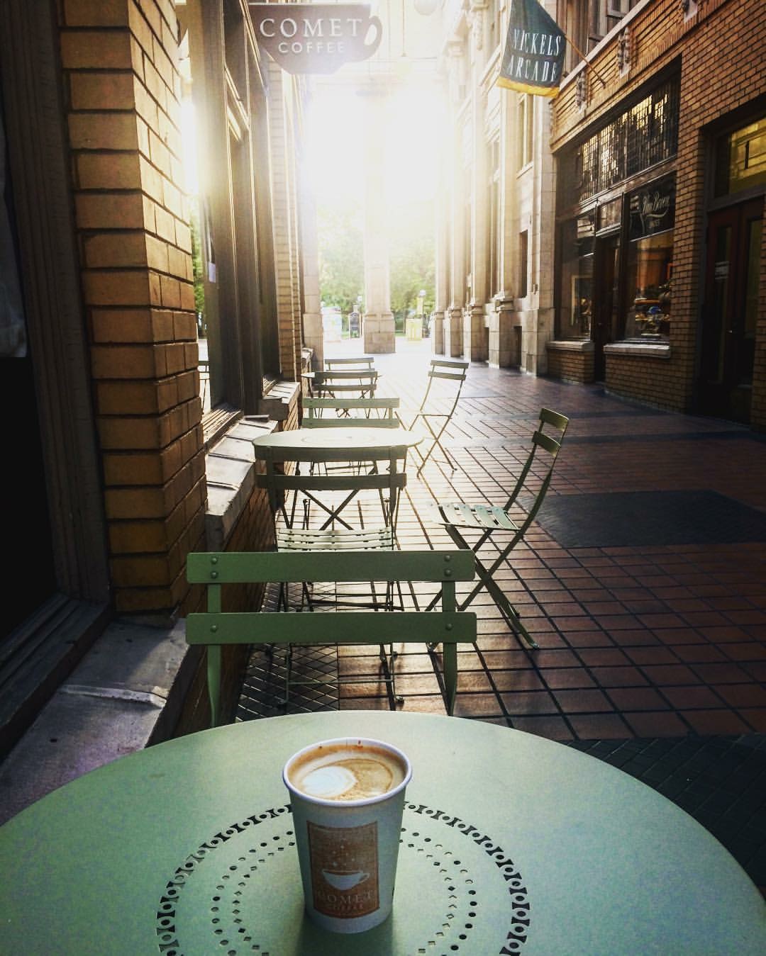 Comet Coffee interior