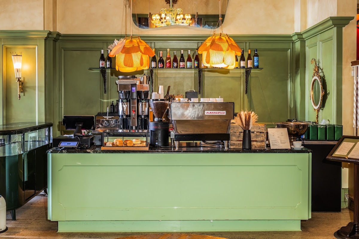 The Siren Café interior