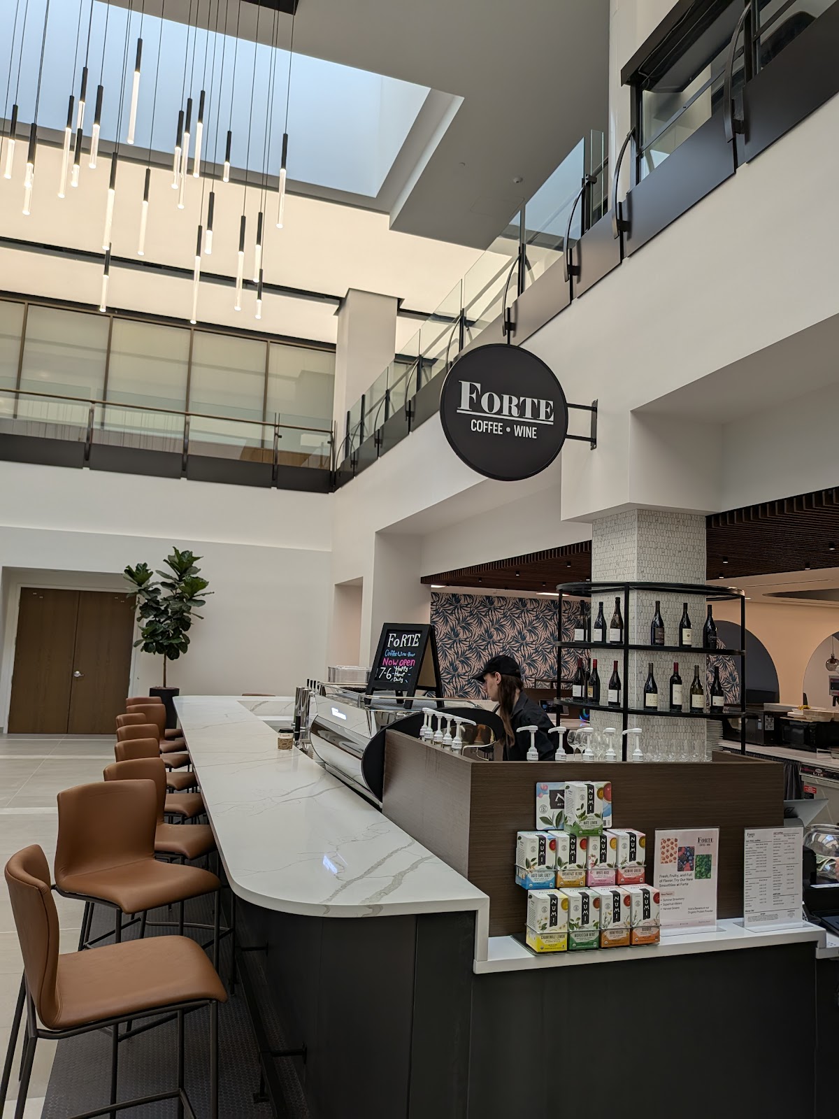 Forte Café At Galleria interior