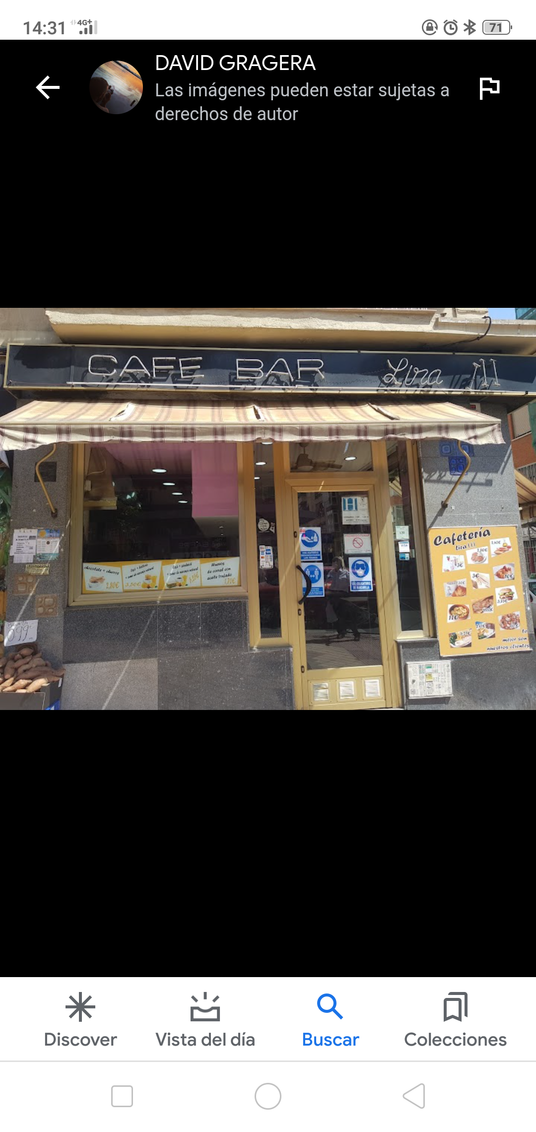 Café bar lira III interior