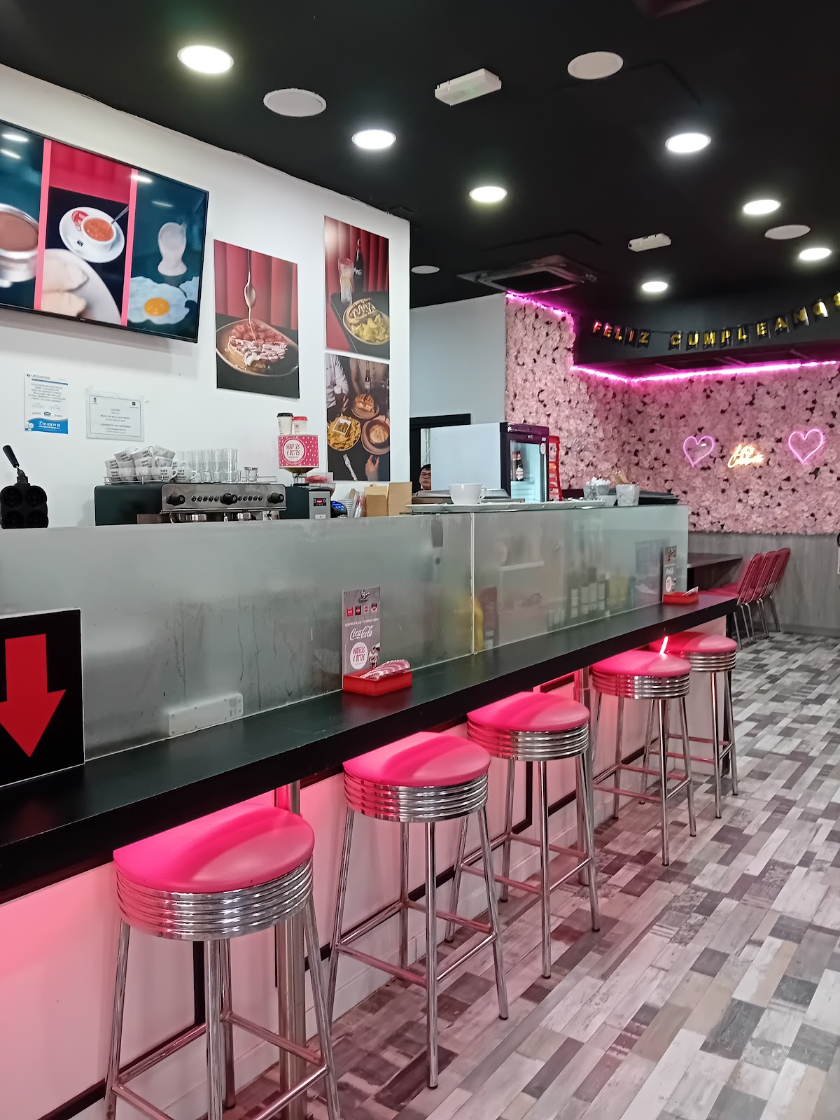 Waffles & Bites interior