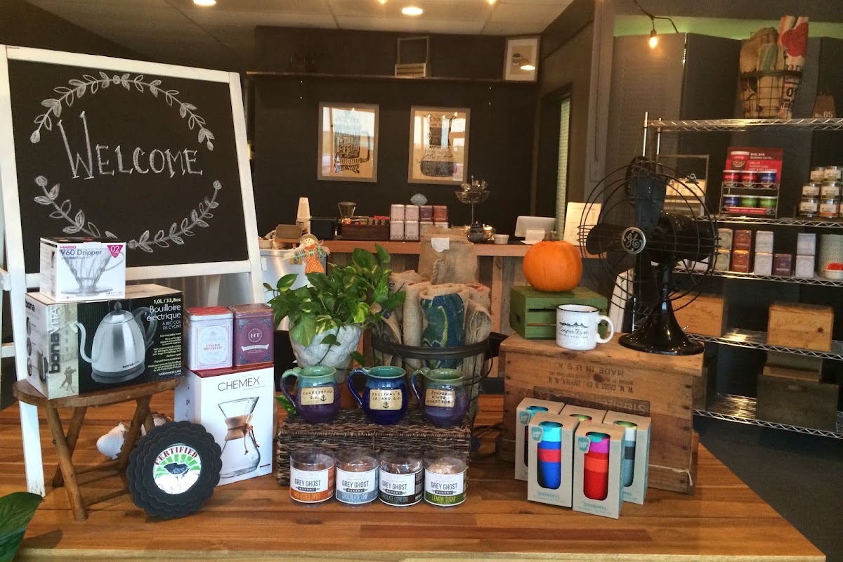 Cooper River Coffee Roasters interior