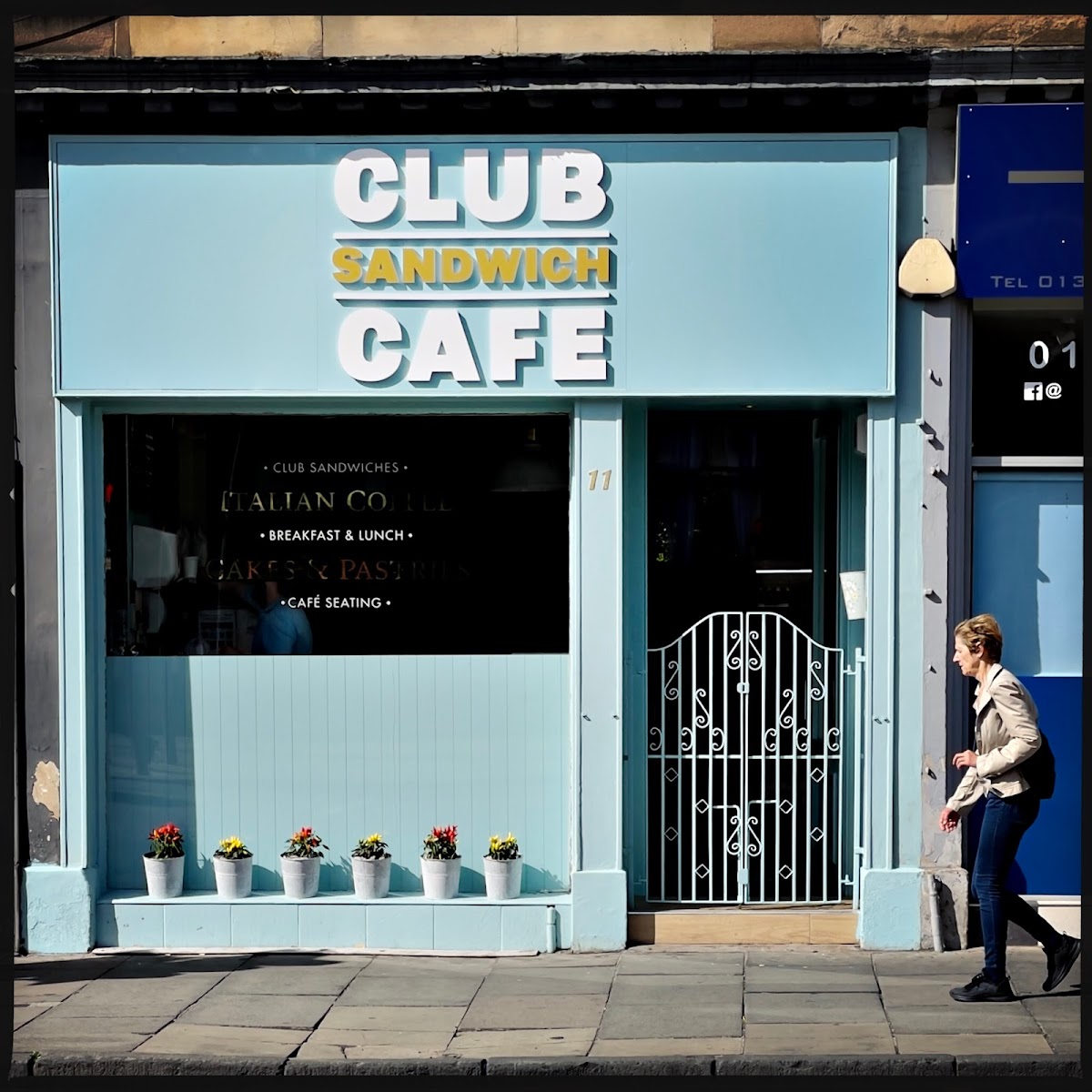 Club Sandwich Cafe interior